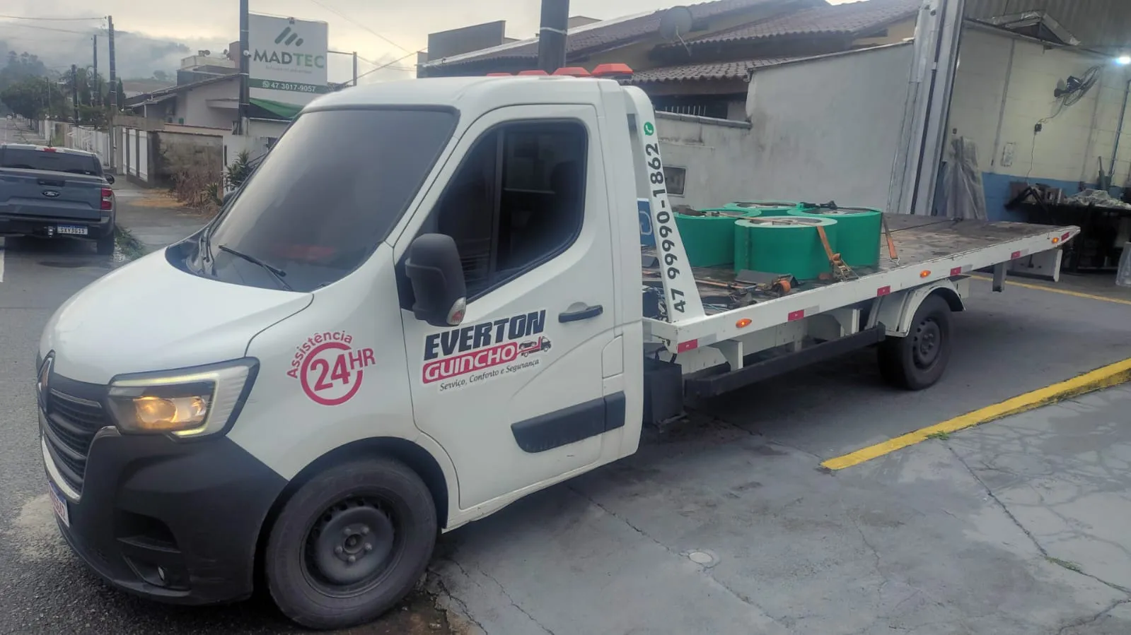 Transporte de máquinas, bobinas e cargas industriais em Jaraguá do Sul